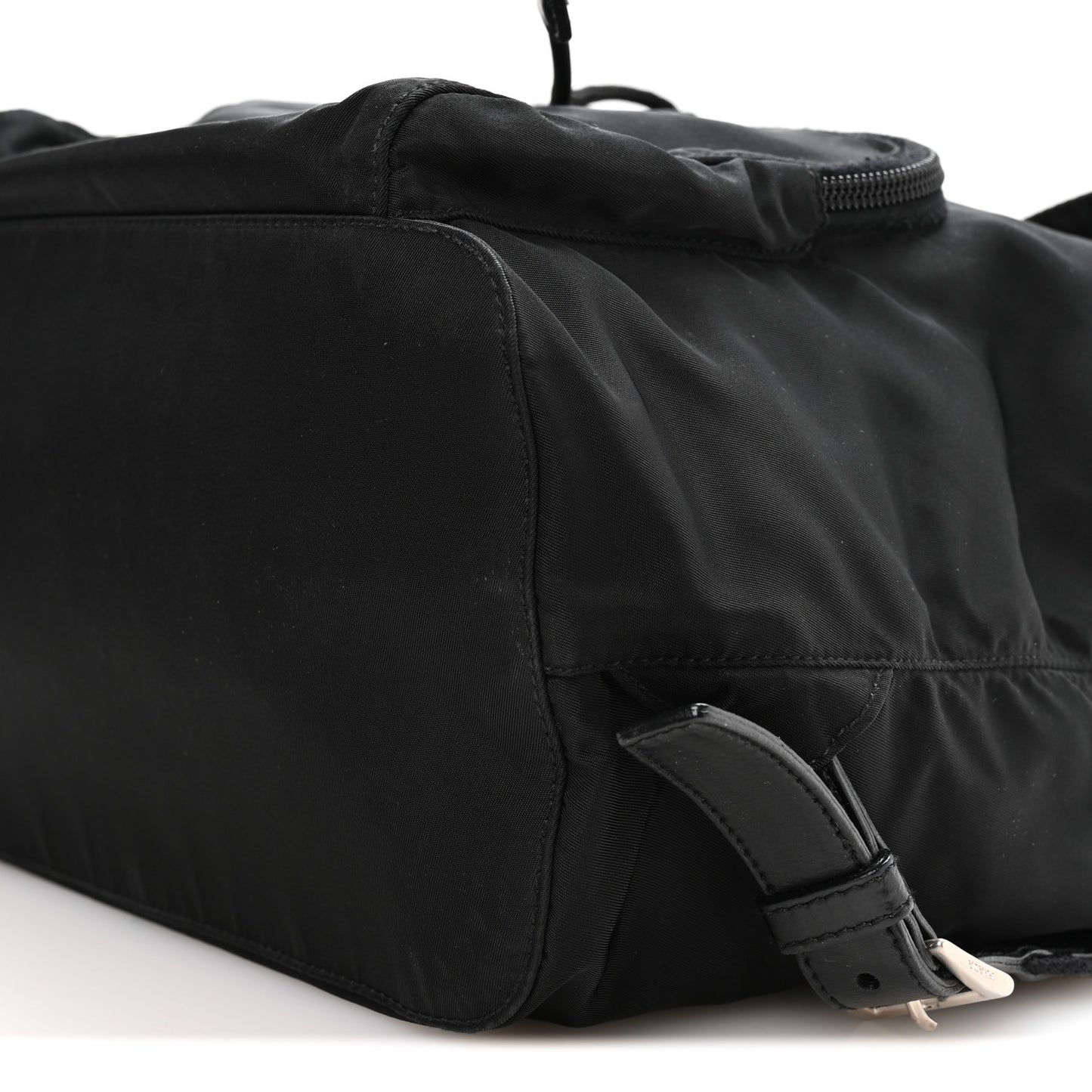 Tessuto Nylon Vela Cinch Backpack Black