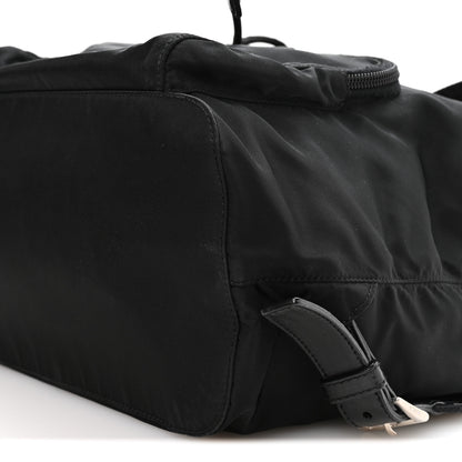 Prada Tessuto Nylon Vela Cinch Backpack Black 10 of 10
