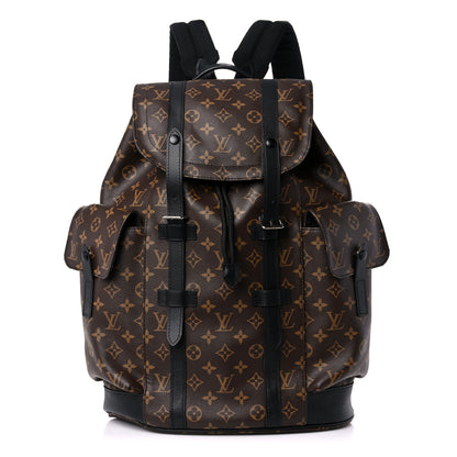 Louis Vuitton Monogram Macassar Christopher PM Backpack 1 of 19