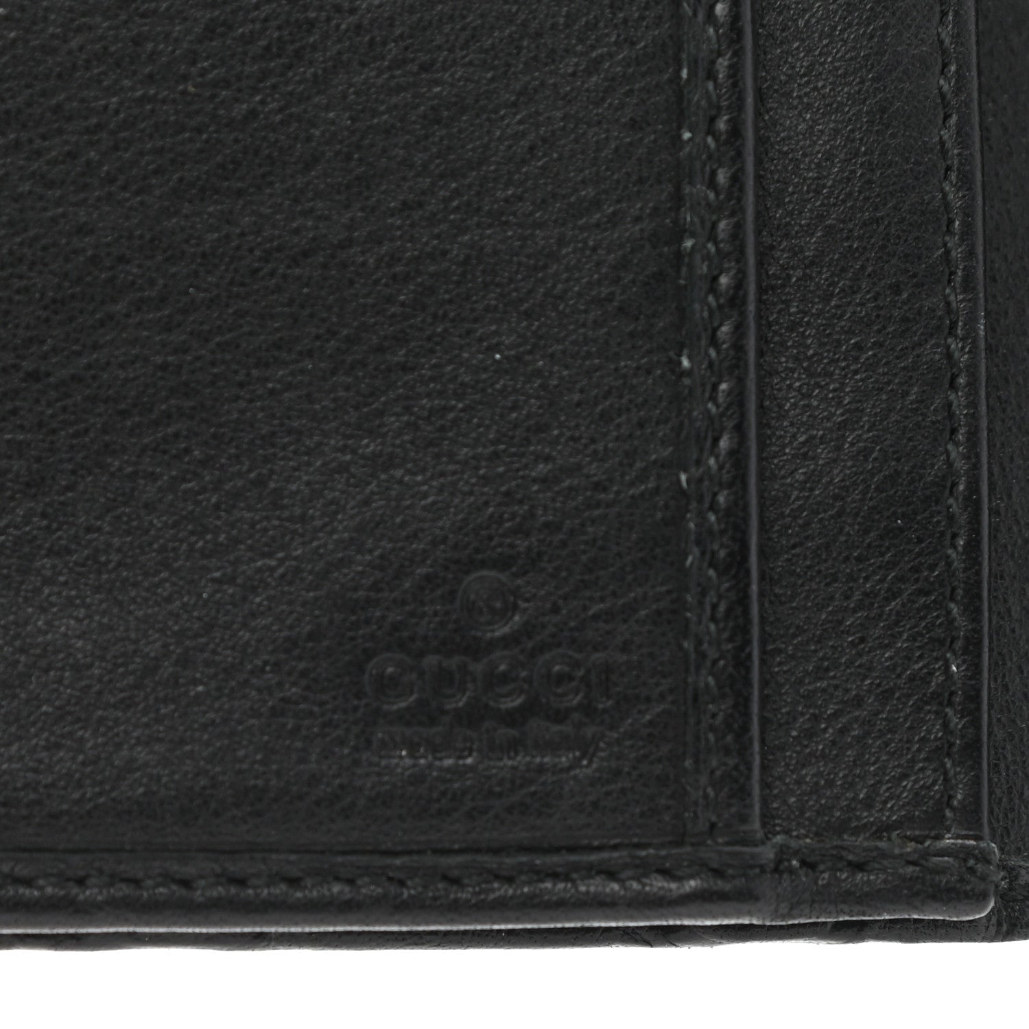 Gucci Guccissima Ladies Web Long Wallet Black 6 of 15