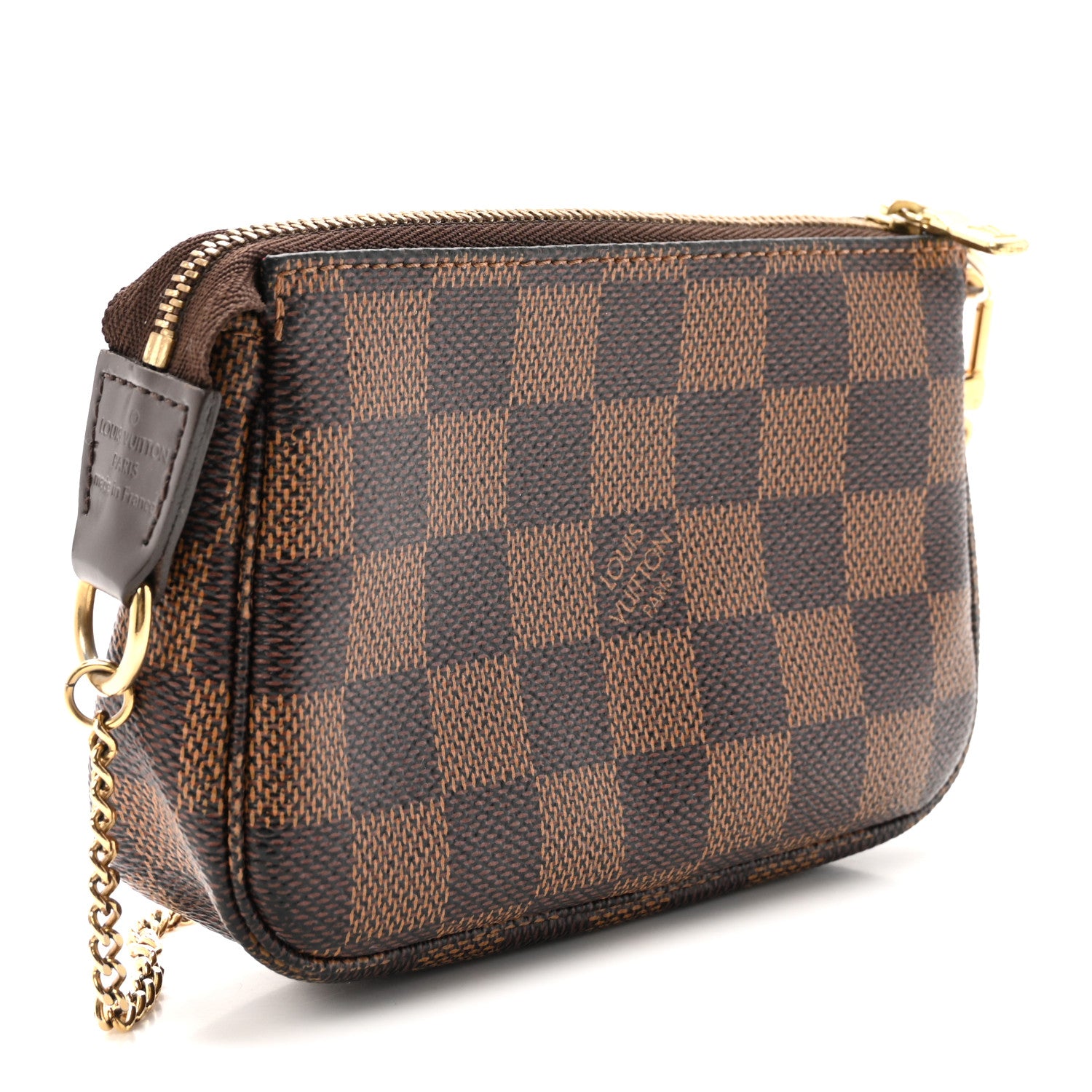 Louis Vuitton Damier Ebene Mini Pochette Accessories 3 of 7