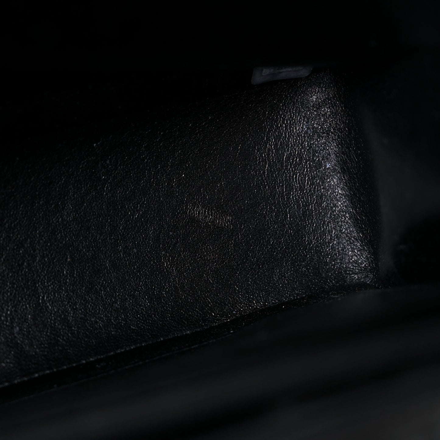 Lambskin Quilted Jumbo Single Flap Black