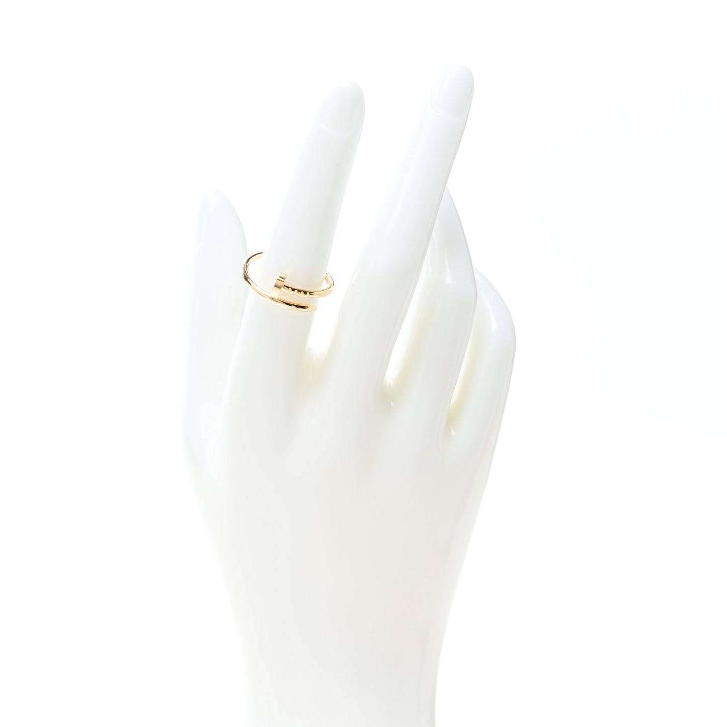 18K Yellow Gold Small Juste Un Clou Ring 54 6.75