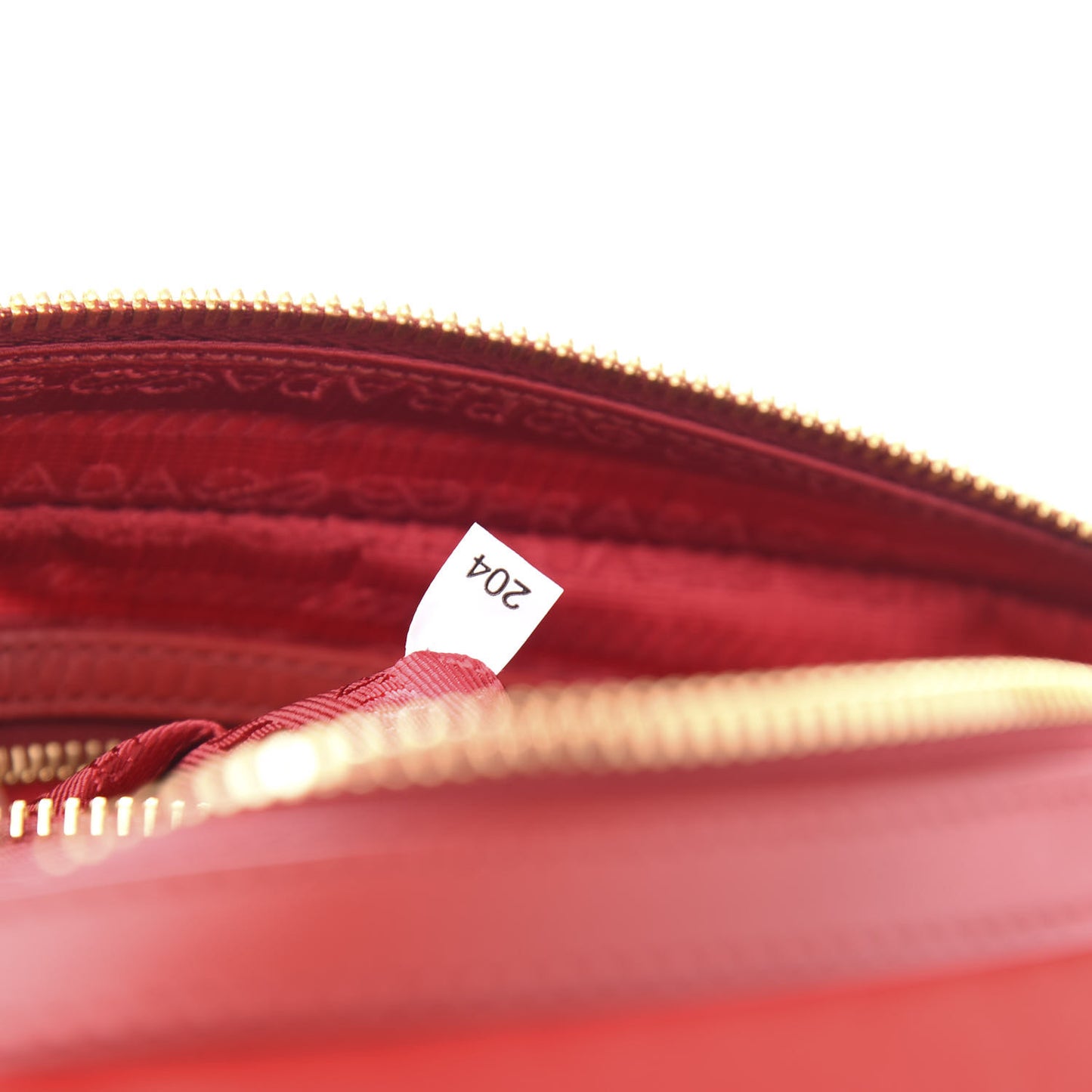 Tessuto Nylon Soft Calf Camera Bag Rosso