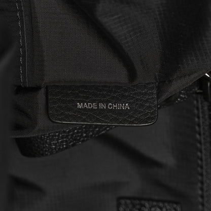 Burberry Nylon Logo Print Backpack Black 7 of 12