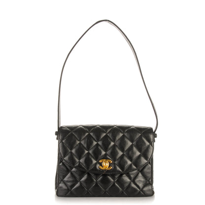 Chanel Caviar Flap Shoulder Bag Black 1 of 10