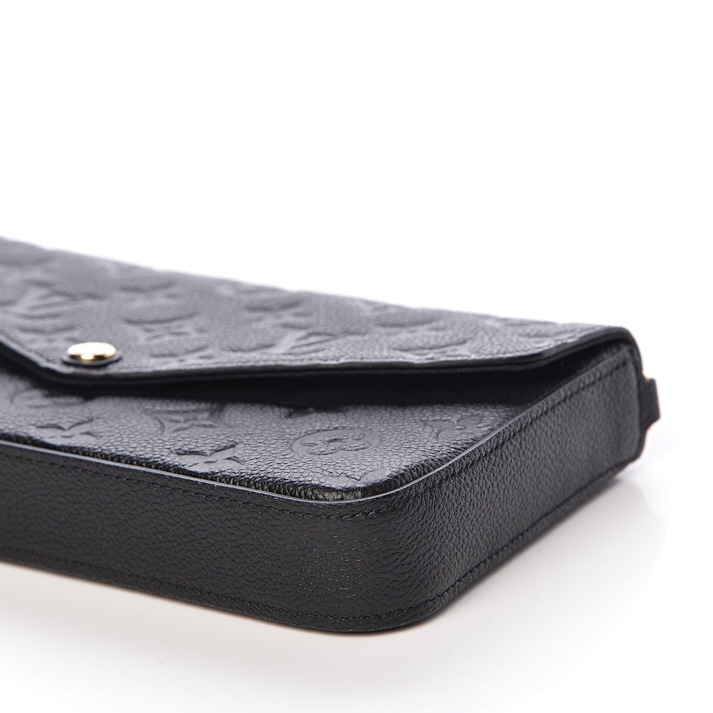 Empreinte Pochette Felicie Chain Wallet Black