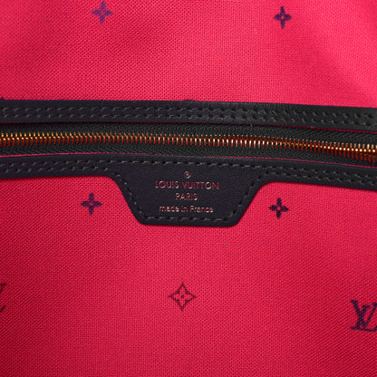 Louis Vuitton Monogram Giant Spring In The City Neverfull MM Midnight Fuchsia 6 of 9