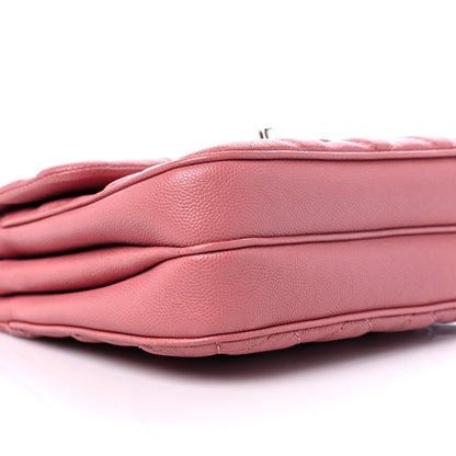 Chanel Caviar Quilted Small Urban Companion Flap Pink 8 of 9