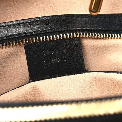 Gucci Boarded Plutone Calfskin Large Jackie 1961 Tote Black 7 of 12