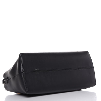 Fendi Vitello Dolce 4 Color Large By The Way Boston Bag Black Multicolor 4 of 11