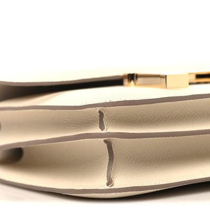 Hermes Epsom Constance 18 Craie 10 of 12