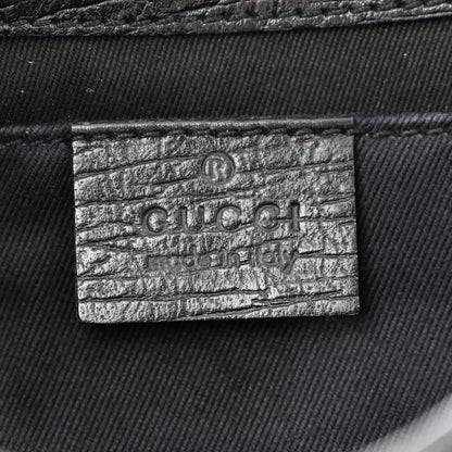 Gucci Monogram Horsebit Chain Clutch Black 6 of 12