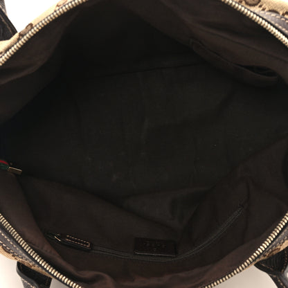 Gucci Monogram Small Princy Satchel Dark Brown 5 of 11