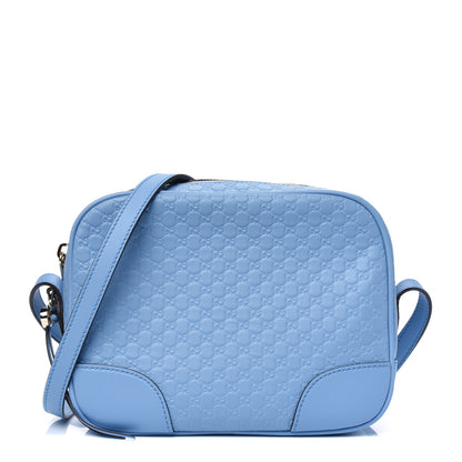 Gucci Microguccissima Mini Bree Messenger Bag Mineral Blue 1 of 7