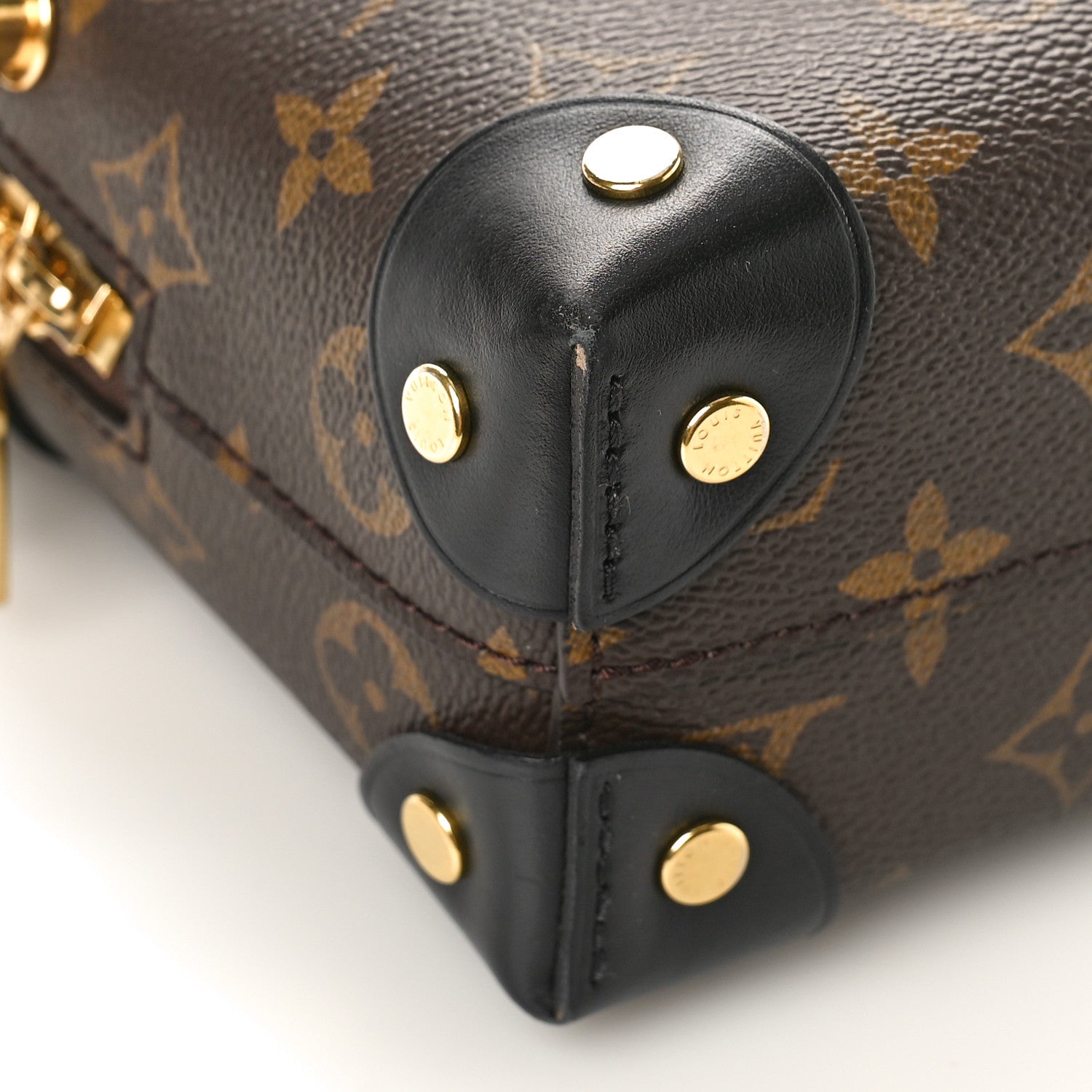 Louis Vuitton Monogram Petite Malle Souple Black 7 of 8