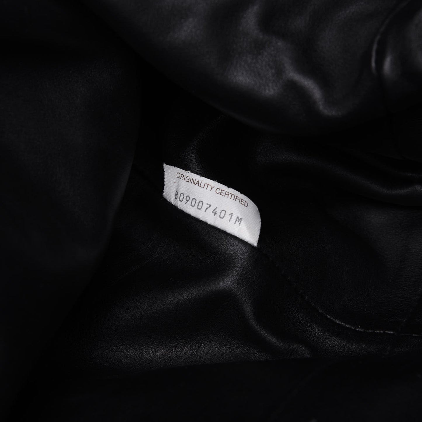 Smooth Butter Calf The Pouch Oversized Clutch Black