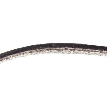 Hermes Box Togo 32mm Belt Strap 80 Black Etoupe 6 of 8