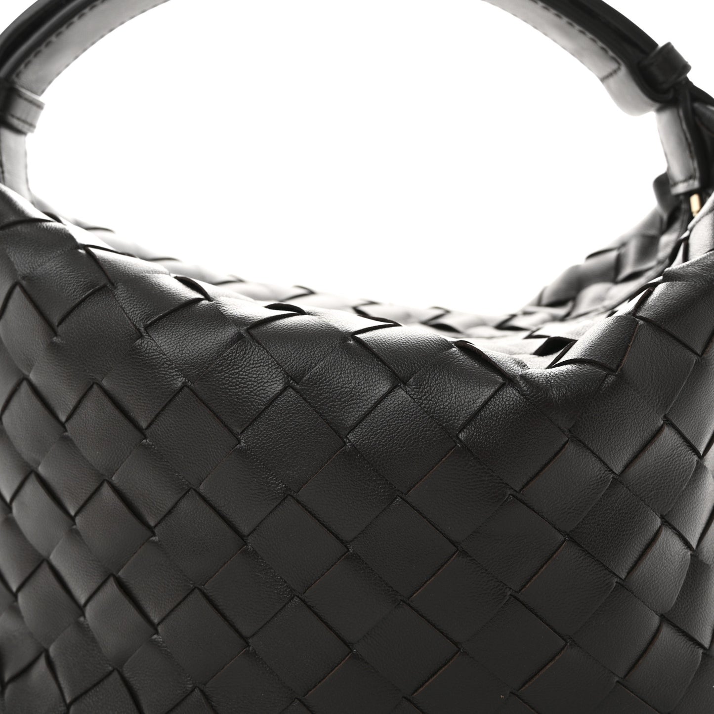 Calfskin Nappa Intrecciato Mini Wallace Fondant