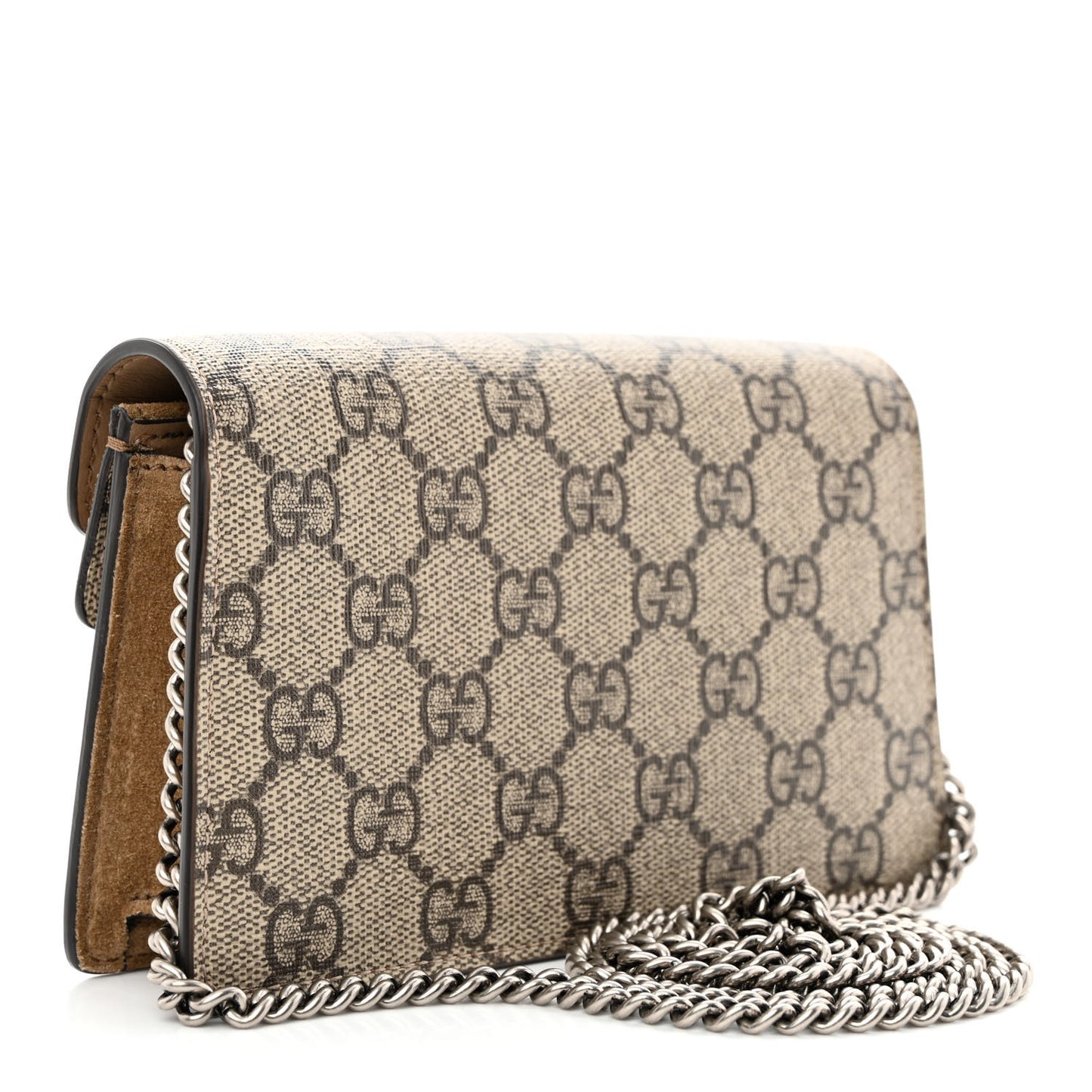 GG Supreme Monogram Super Mini Dionysus Shoulder Bag Taupe