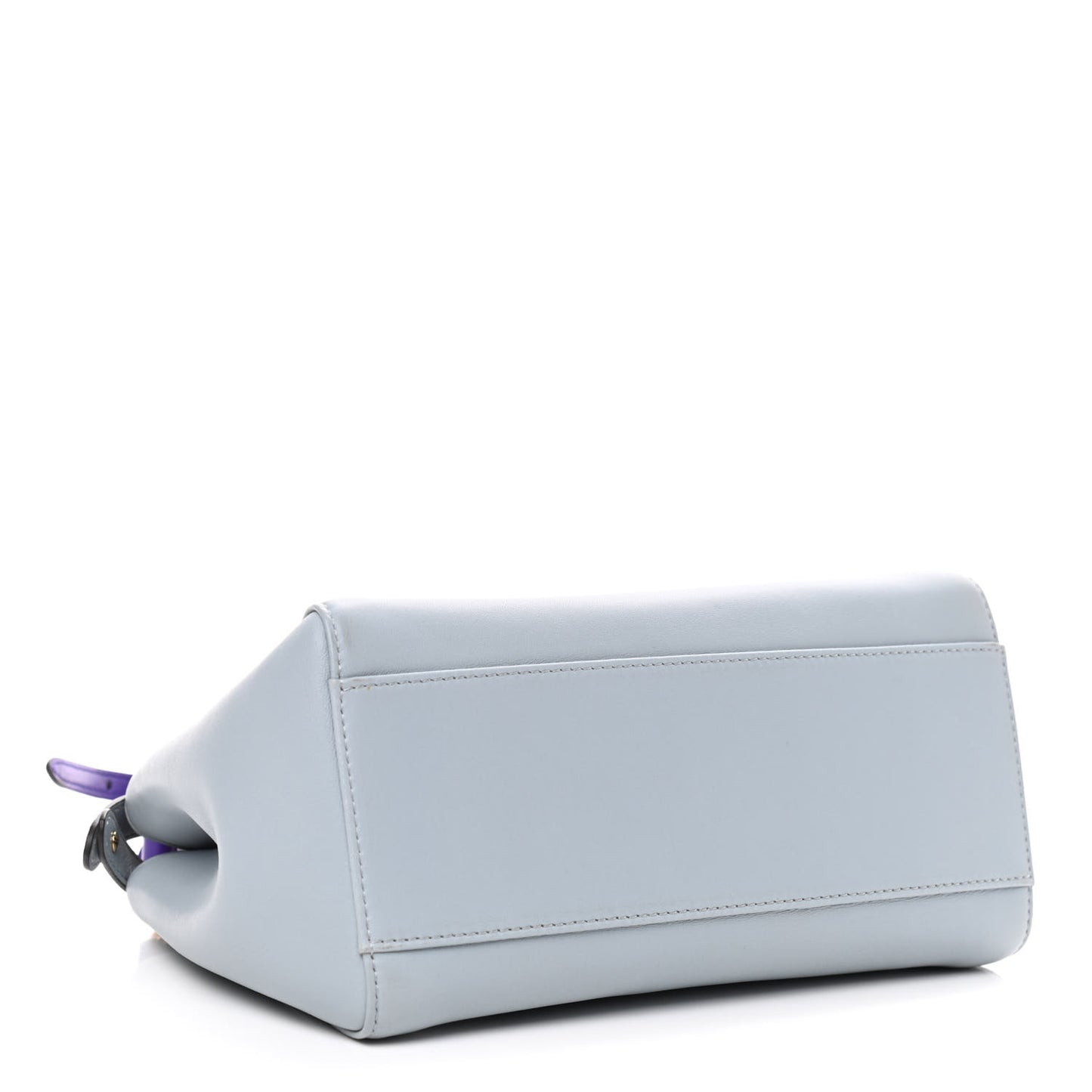 Nappa Colorblock Mini Peekaboo Iconic Satchel Polvere Purple Rain Ruby