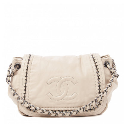 Chanel Smooth Calfskin Luxe Ligne Flap Light Beige 1 of 11