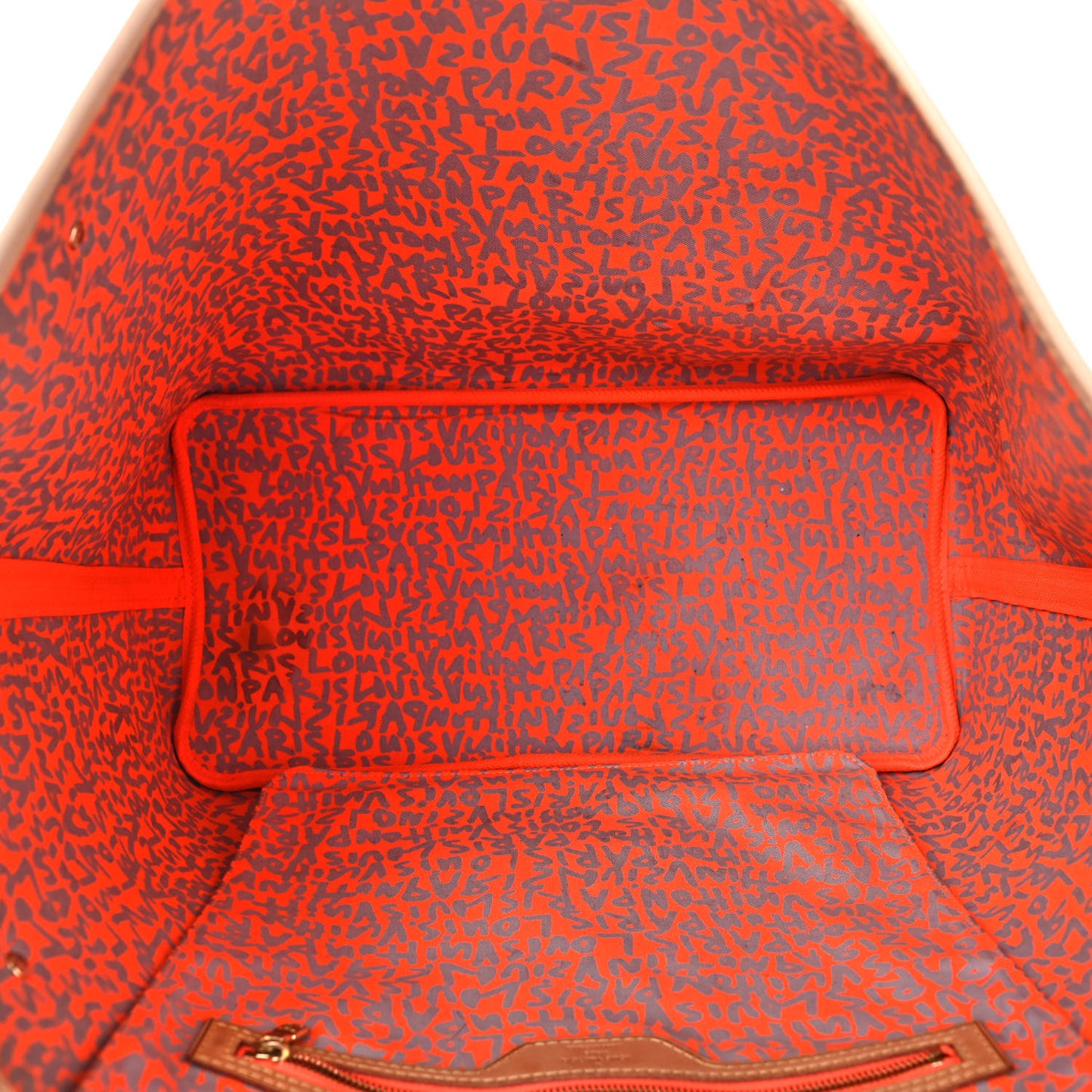 Monogram Graffiti Neverfull GM Orange
