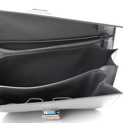 Celine Box Calfskin Medium Classic Box Flap Storm 5 of 10