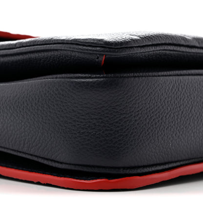 Louis Vuitton Empreinte Pochette Metis Marine Rouge 9 of 12