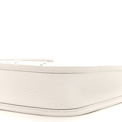 Hermes Taurillon Clemence Amazone Evelyne TPM New White 10 of 11