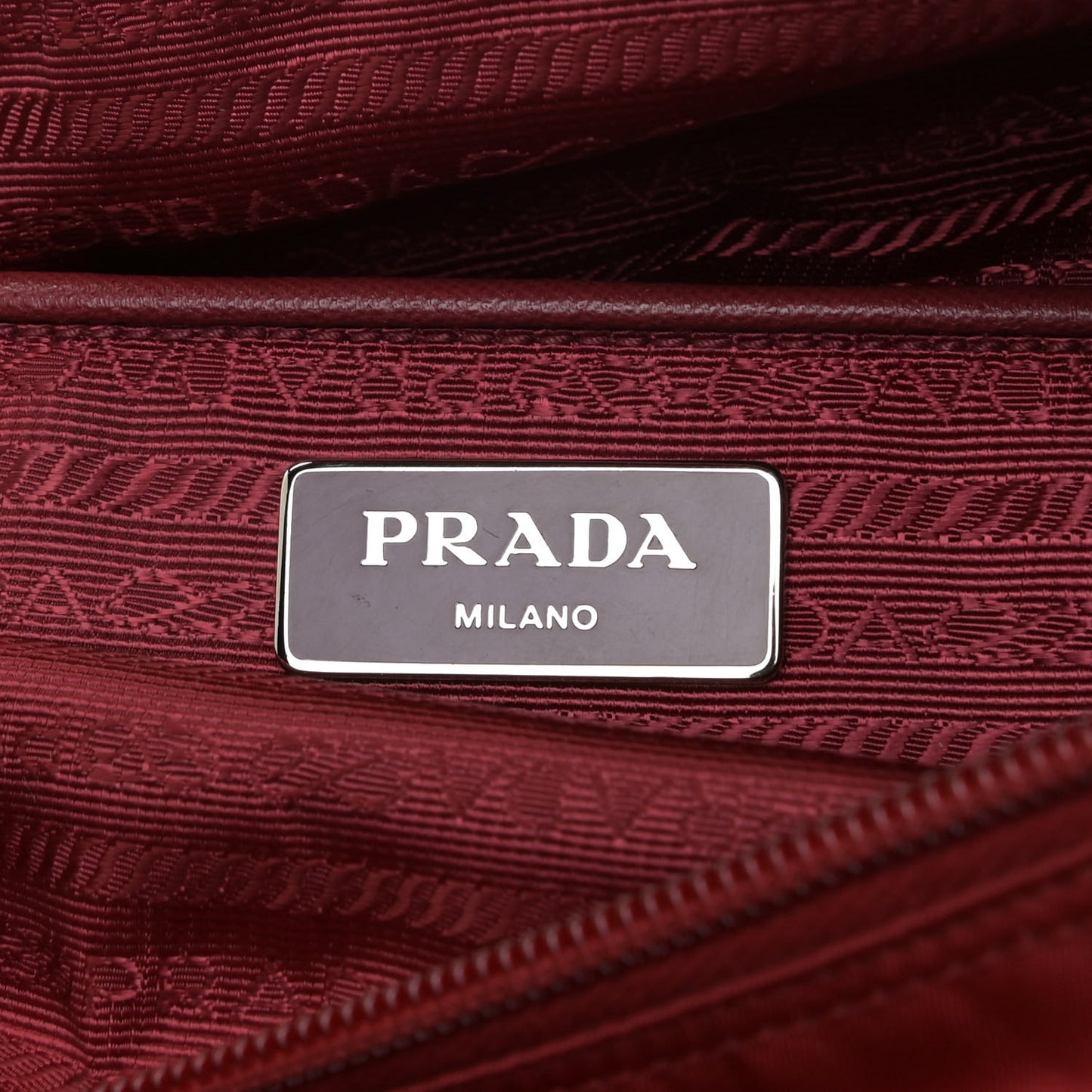 Nylon Vela Messenger Bag Fuoco