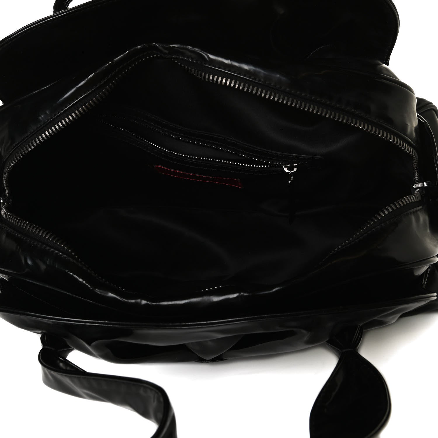 Valentino Garavani Patent Bow Hobo Black 4 of 18
