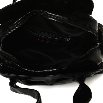 Valentino Garavani Patent Bow Hobo Black 4 of 18