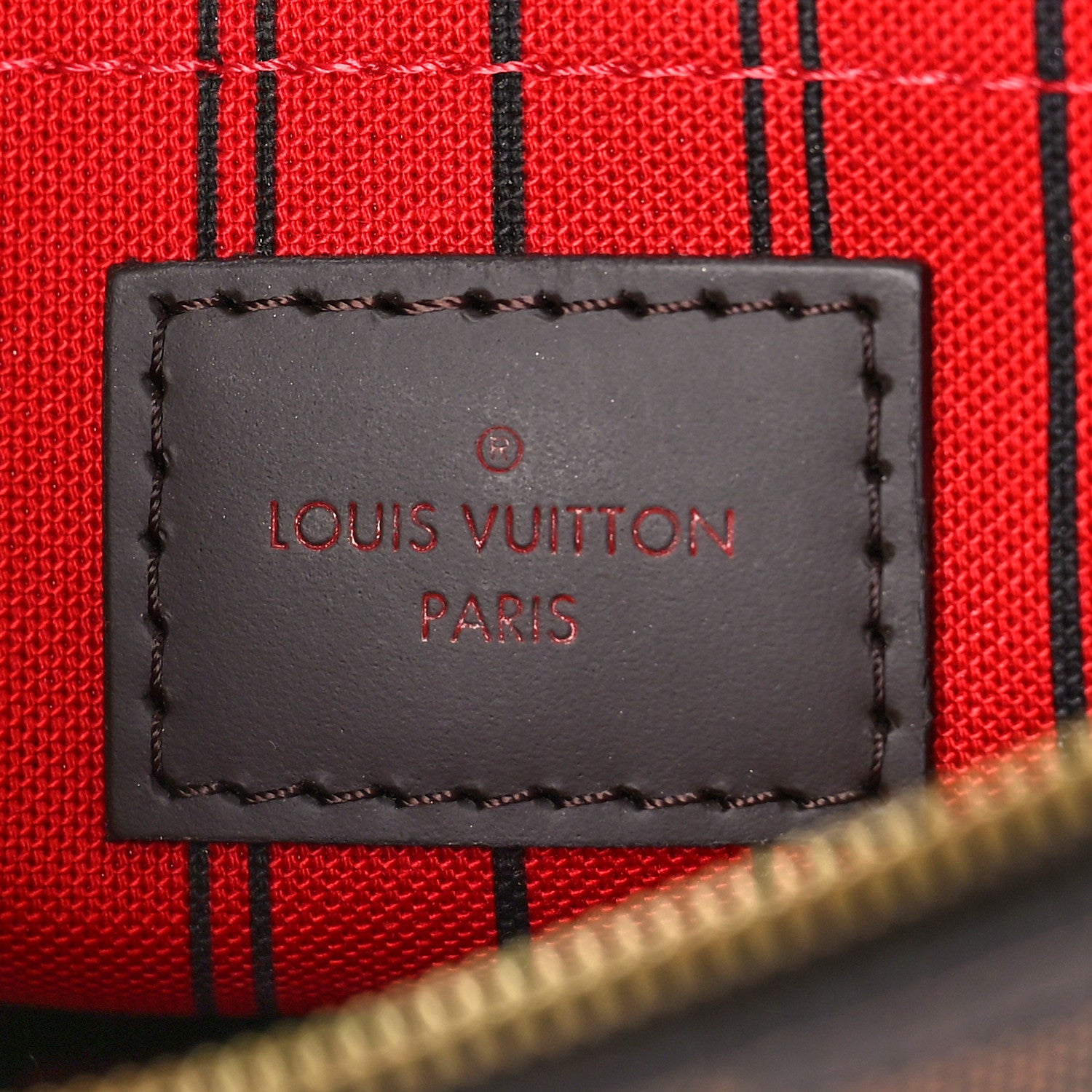 Louis Vuitton Damier Ebene Neverfull MM GM Pochette 5 of 8