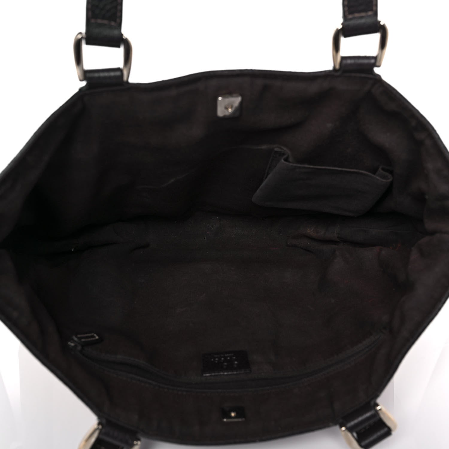 Gucci Crystal Monogram Abbey D Ring Tote Dark Brown 4 of 11