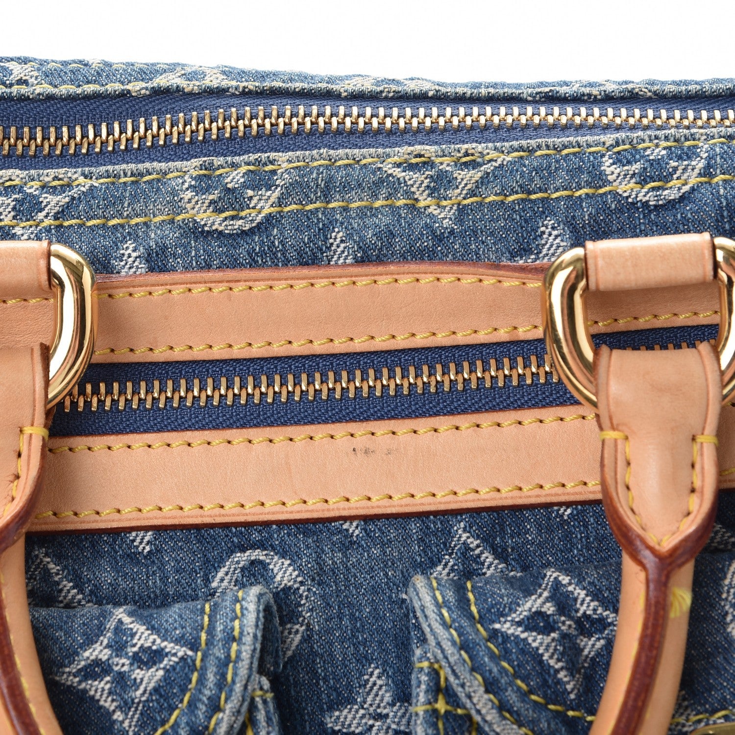 Louis Vuitton Monogram Denim Neo Speedy Blue 13 of 19