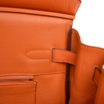 Hermes Togo Birkin 35 Orange 9 of 34