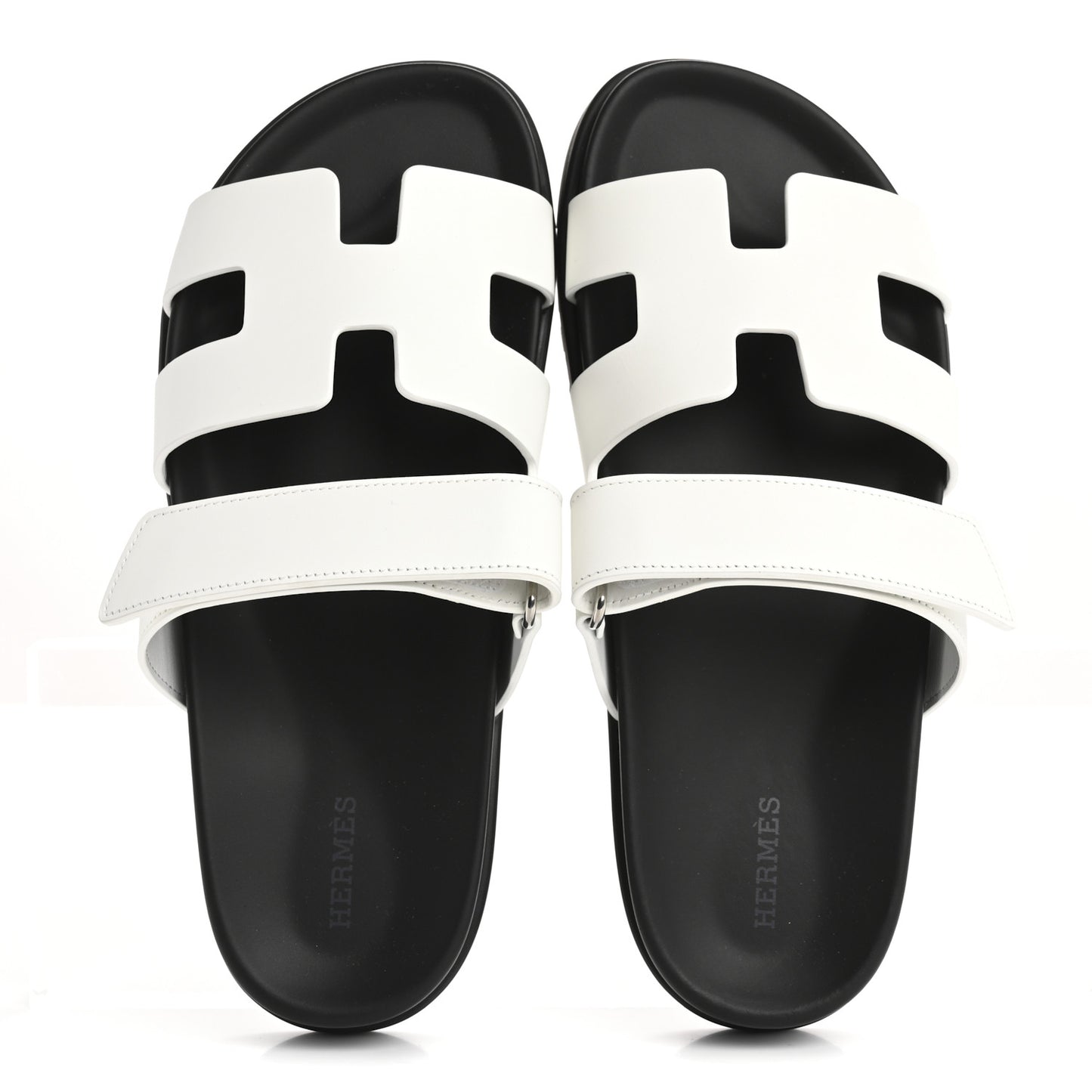 Calfskin Womens Chypre Sandals 40.5 White