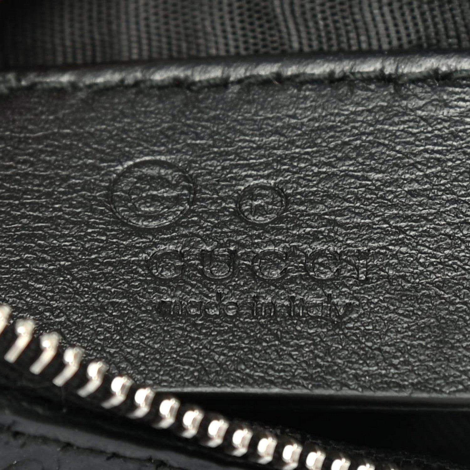 Gucci Microguccissima Key Ring Coin Case Black 5 of 6
