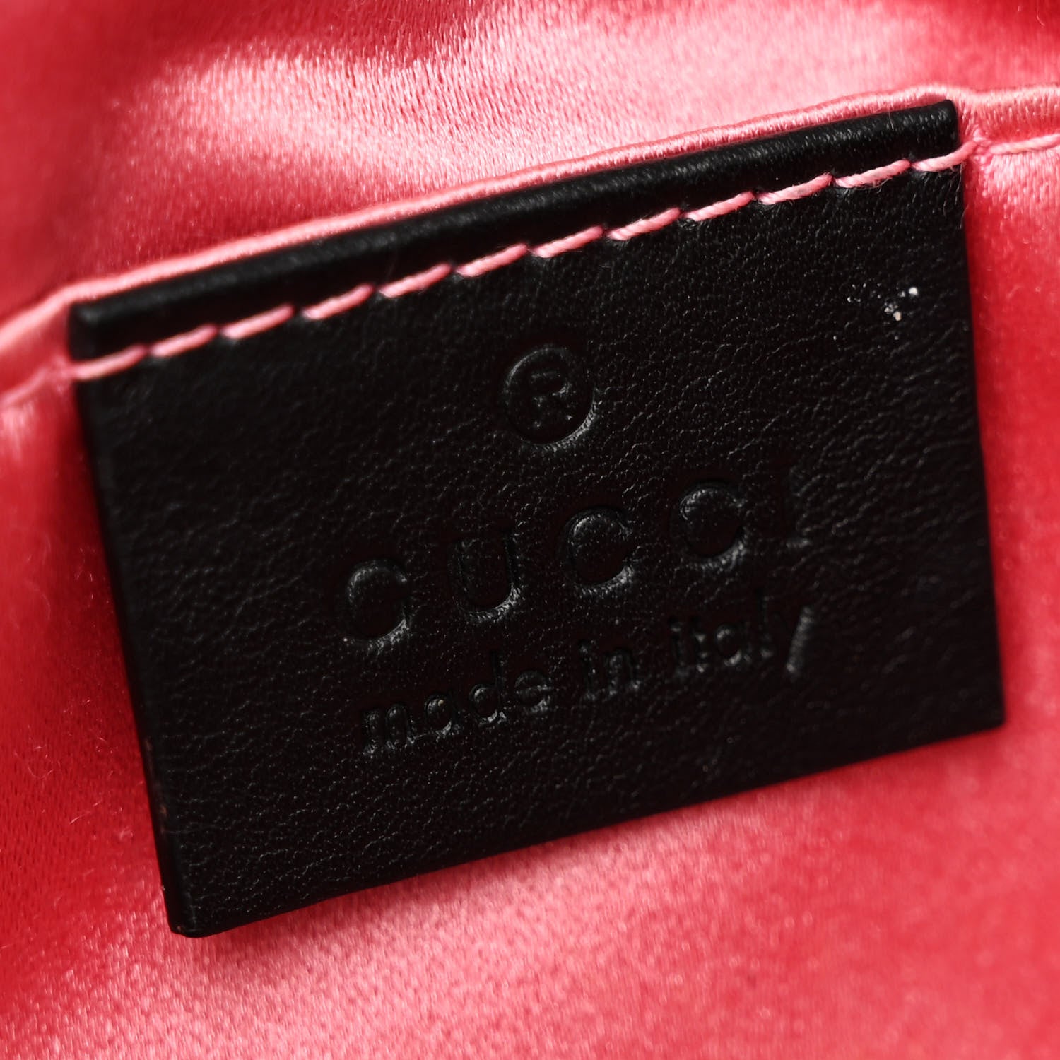 Gucci Velvet Matelasse Mini GG Marmont Shoulder Bag Black 6 of 13