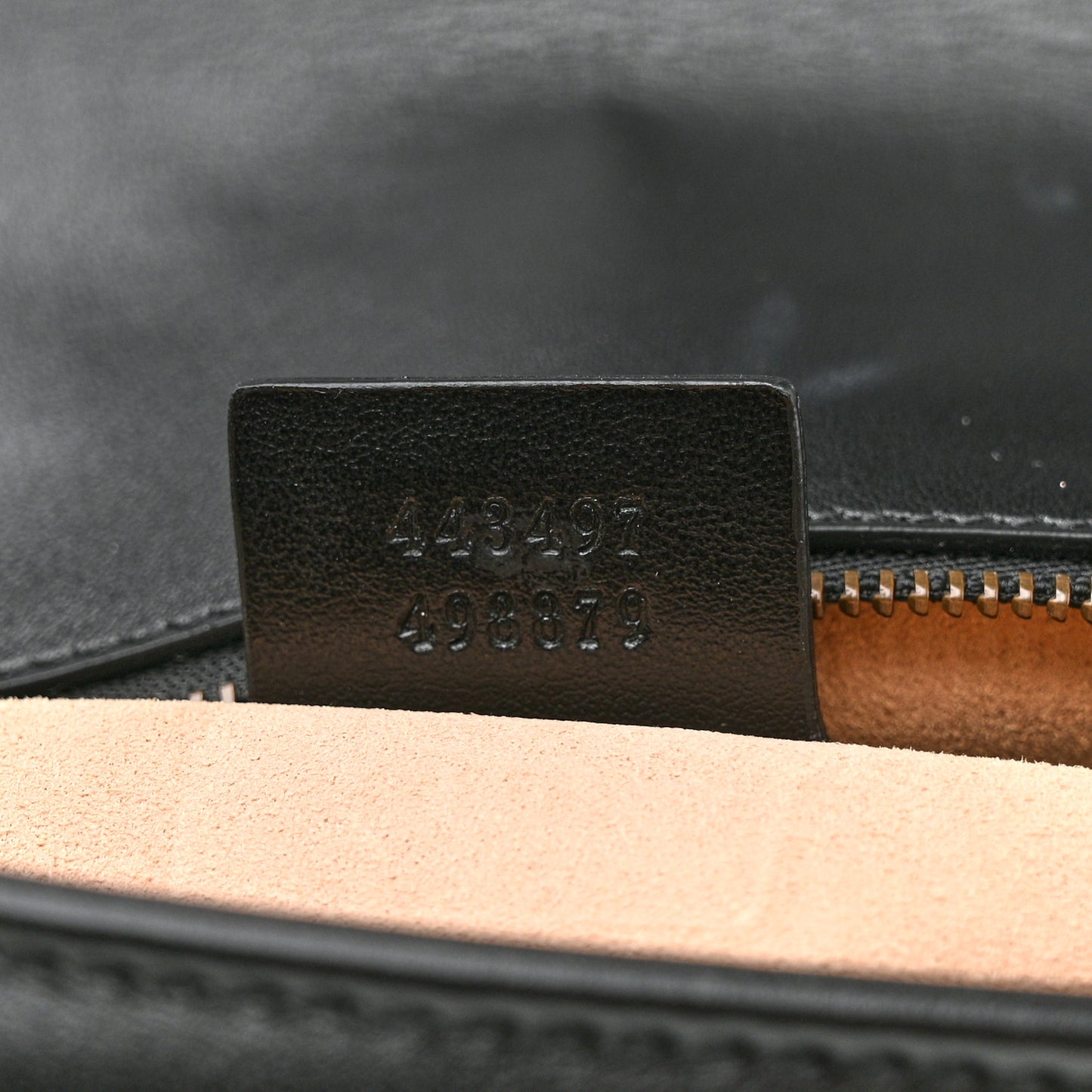 Calfskin Matelasse Small GG Marmont Shoulder Bag Black
