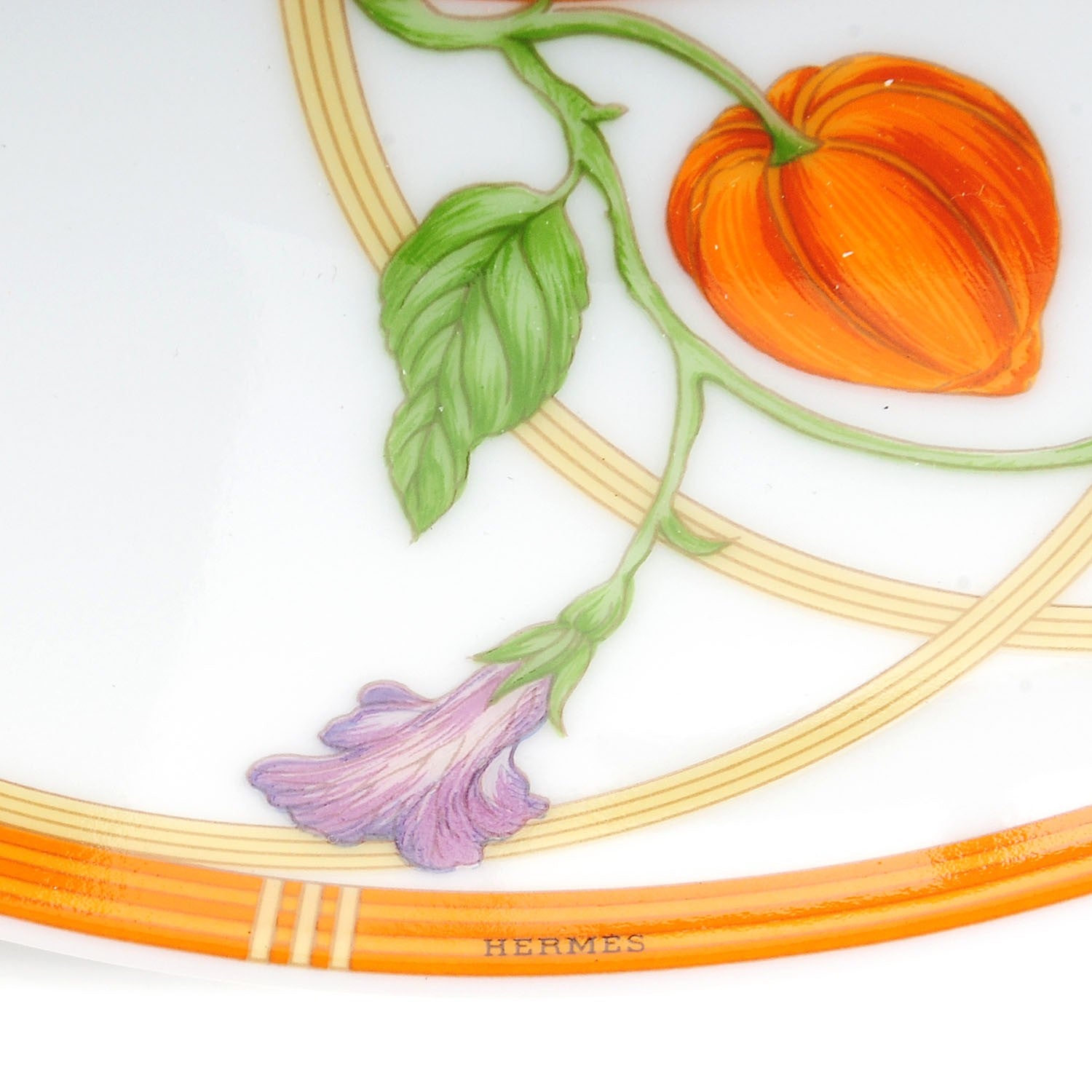 Hermes Porcelain La Siesta Breakfast Cup And Saucer-Set Of 2 5 of 7