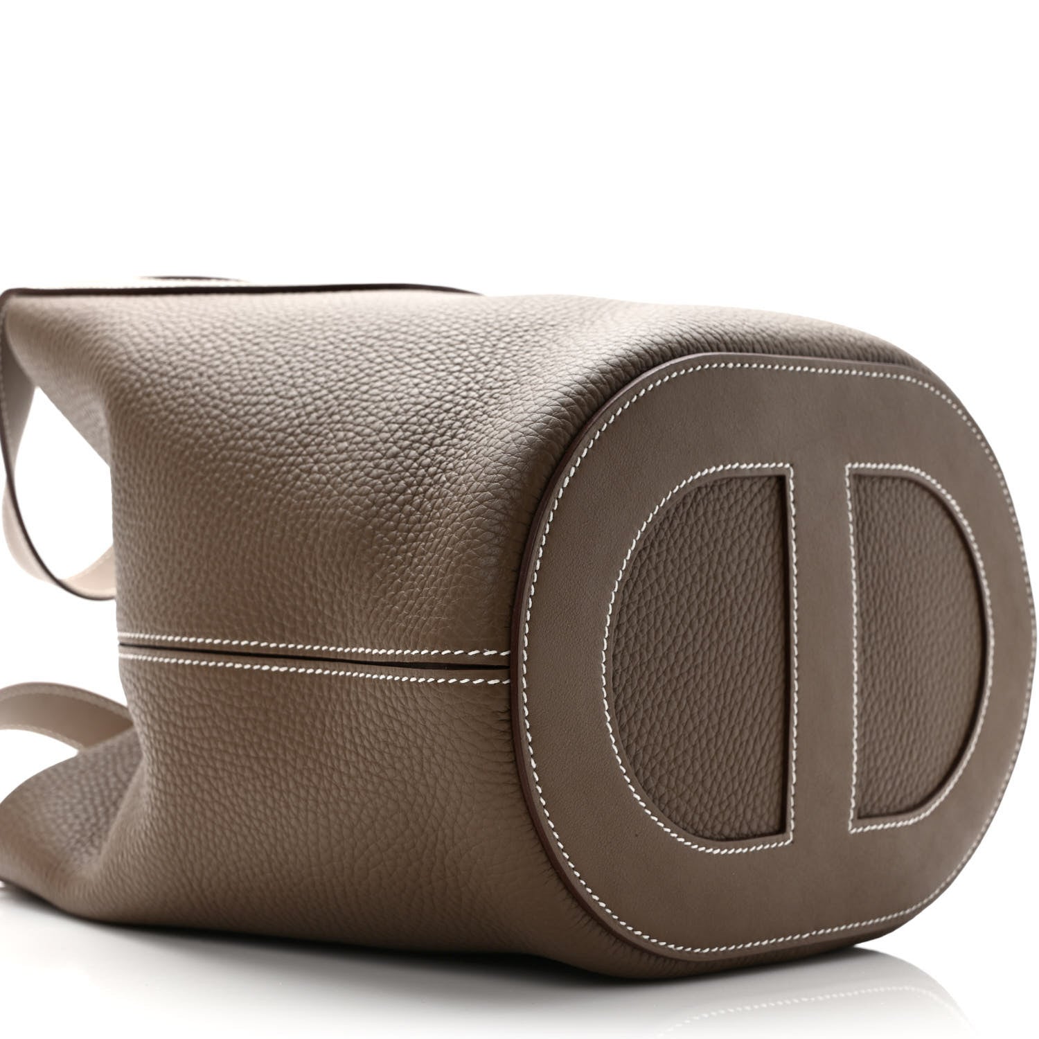 Hermes Taurillon Clemence Swift In-The-Loop 23 Bag Etoupe 7 of 8