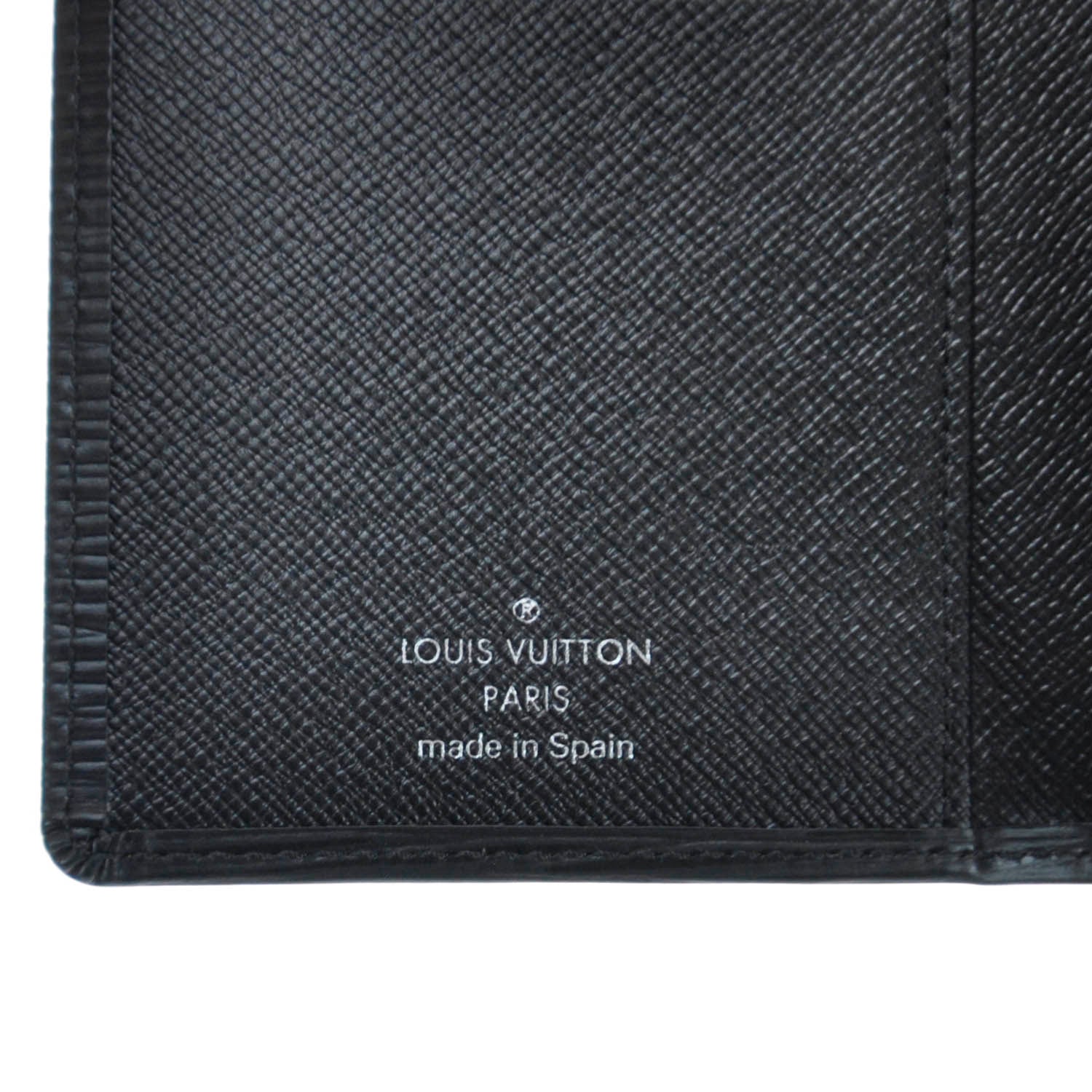 Louis Vuitton Epi Pocket Agenda Cover Black 7 of 8