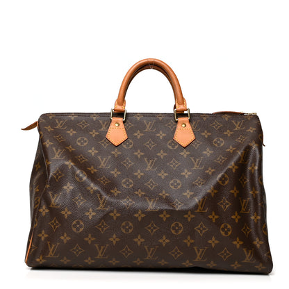 Louis Vuitton Monogram Speedy 40 1 of 12