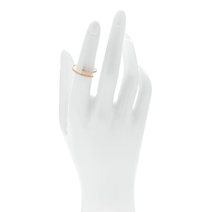 Cartier 18K Yellow Gold Diamond Juste Un Clou Paved Ring 52 6 2 of 6