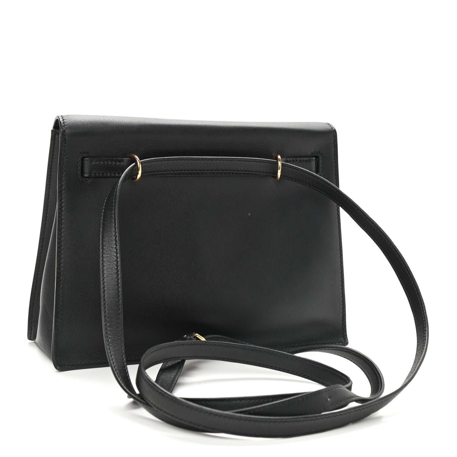 Hermes Swift Kelly Danse II Belt Bag Black 2 of 9