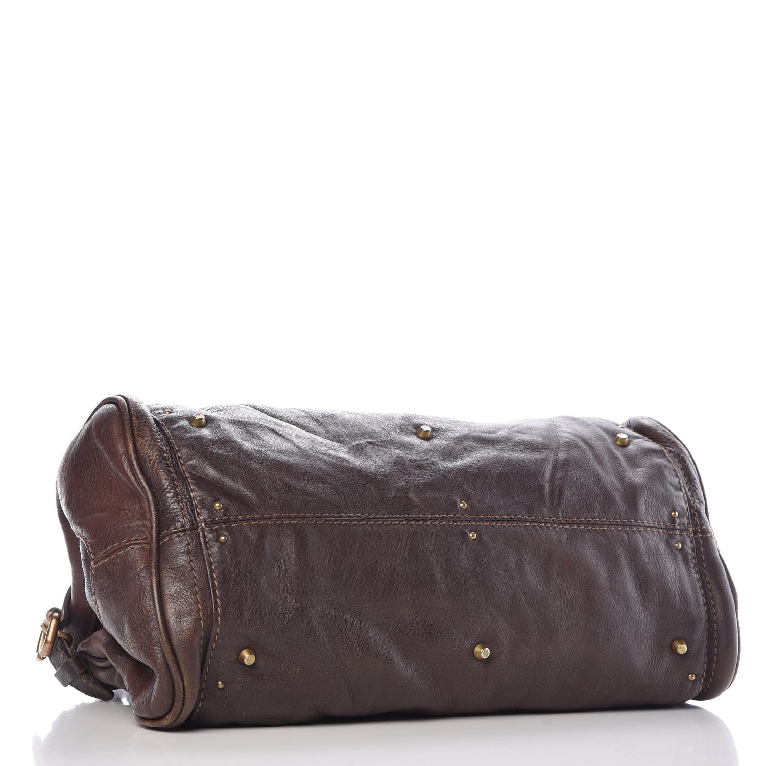 Chloe Calfskin Medium Paddington Satchel Chocolate 4 of 25