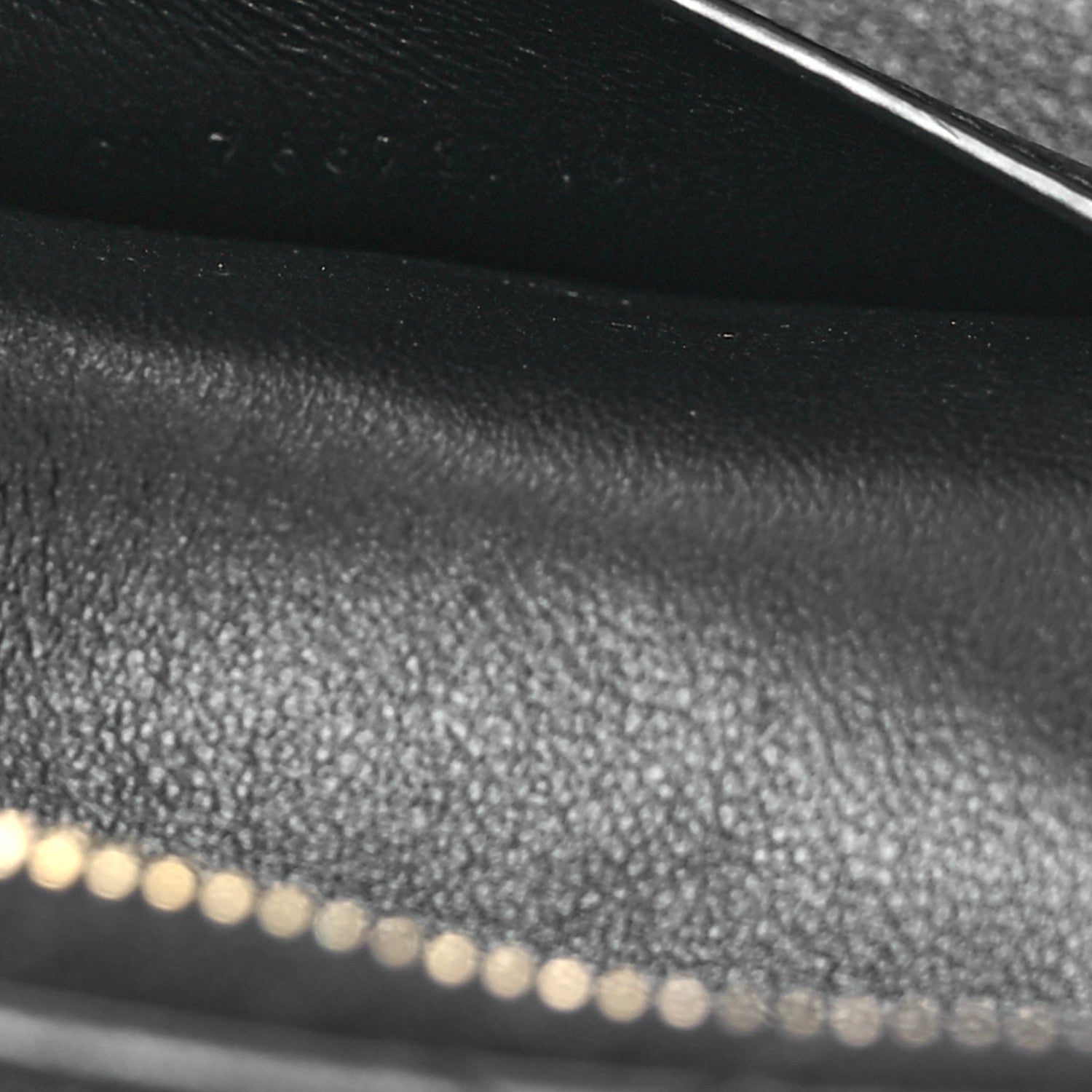 Saint Laurent Lambskin Quilted Mini Gaby Vanity Case Black 7 of 10