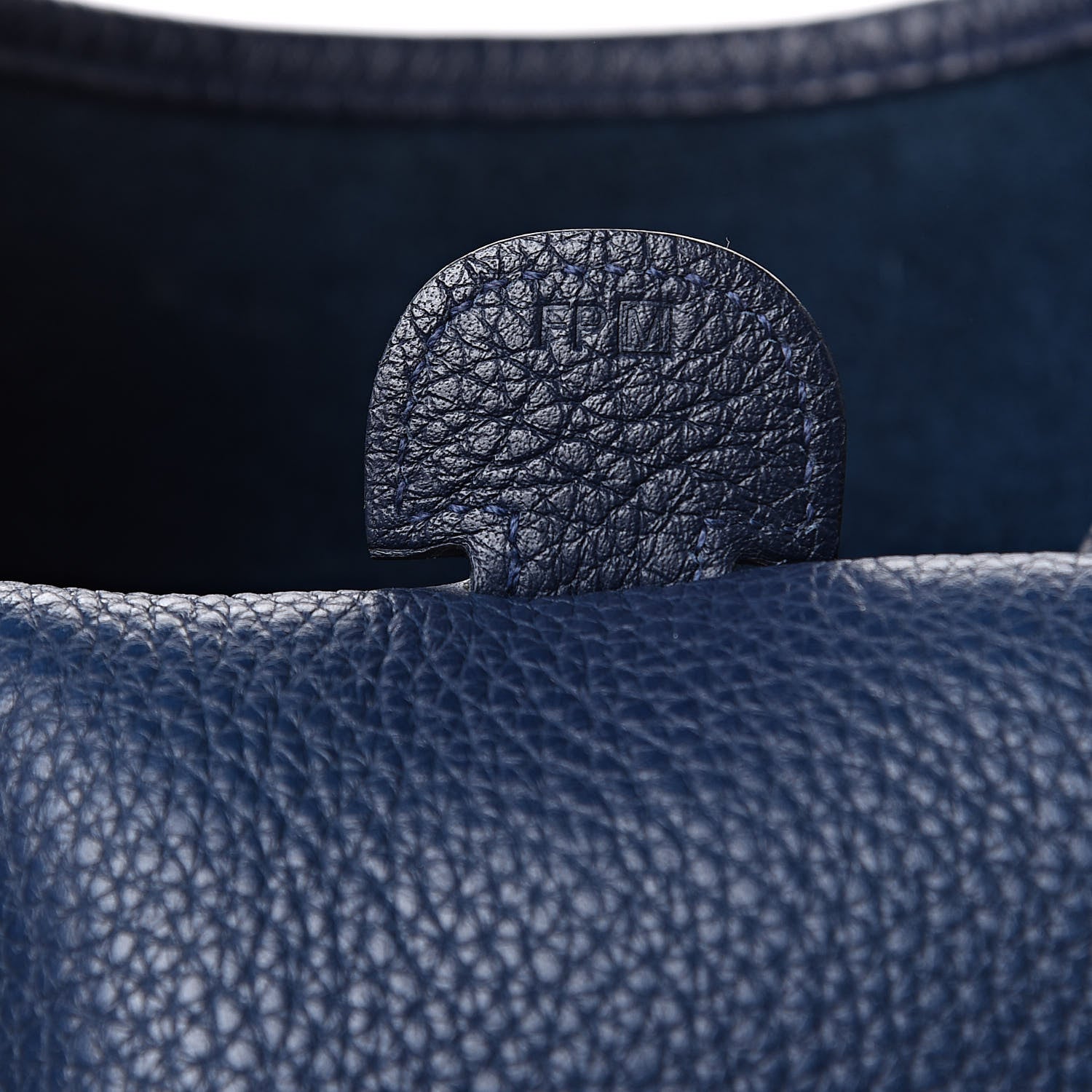 Hermes Taurillon Clemence Evelyne III PM Bleu Thalassa 7 of 14